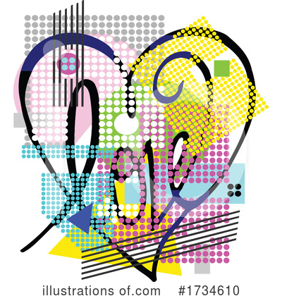 Royalty-Free (RF) Heart Clipart Illustration by NL shop - Stock Sample #1734610