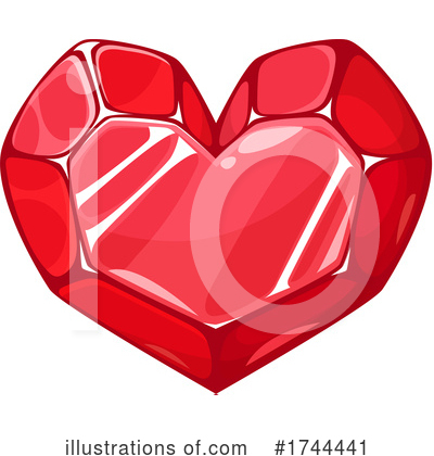 Royalty-Free (RF) Heart Clipart Illustration by Vector Tradition SM - Stock Sample #1744441