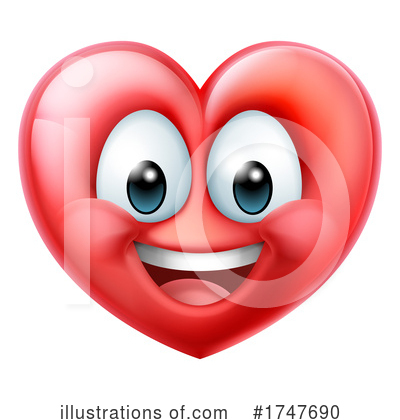 Royalty-Free (RF) Heart Clipart Illustration by AtStockIllustration - Stock Sample #1747690