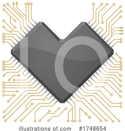 Royalty-Free (RF) Heart Clipart Illustration by Vector Tradition SM - Stock Sample #1748654