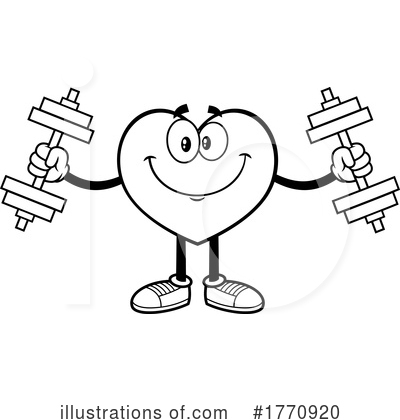 Royalty-Free (RF) Heart Clipart Illustration by Hit Toon - Stock Sample #1770920