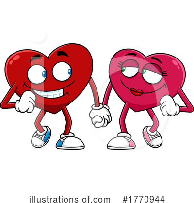 Royalty-Free (RF) Heart Clipart Illustration by Hit Toon - Stock Sample #1770944
