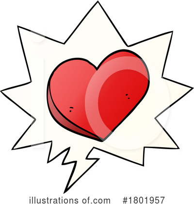 Hearts Clipart #1801957 by lineartestpilot