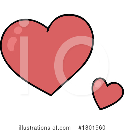 Hearts Clipart #1801960 by lineartestpilot