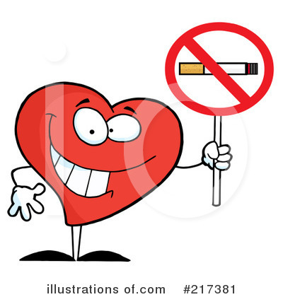 Royalty-Free (RF) Heart Clipart Illustration by Hit Toon - Stock Sample #217381