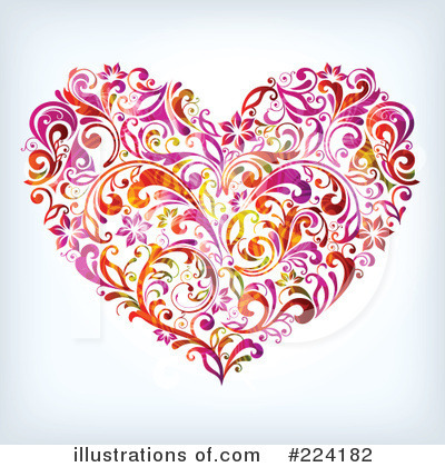 Royalty-Free (RF) Heart Clipart Illustration by OnFocusMedia - Stock Sample #224182