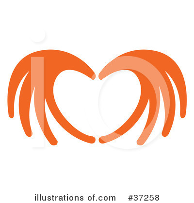 Royalty-Free (RF) Heart Clipart Illustration by Andy Nortnik - Stock Sample #37258