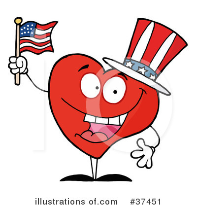 Royalty-Free (RF) Heart Clipart Illustration by Hit Toon - Stock Sample #37451