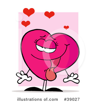Royalty-Free (RF) Heart Clipart Illustration by Hit Toon - Stock Sample #39027