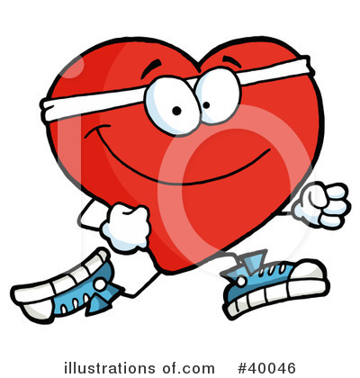 Royalty-Free (RF) Heart Clipart Illustration by Hit Toon - Stock Sample #40046