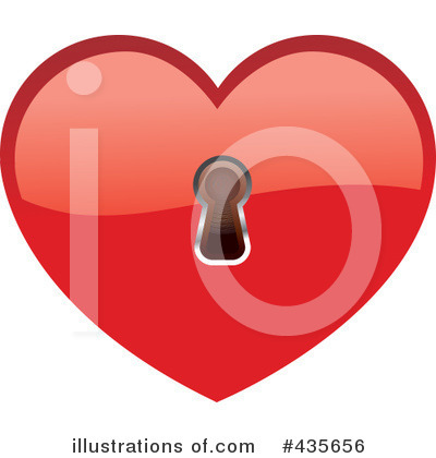 Royalty-Free (RF) Heart Clipart Illustration by Monica - Stock Sample #435656