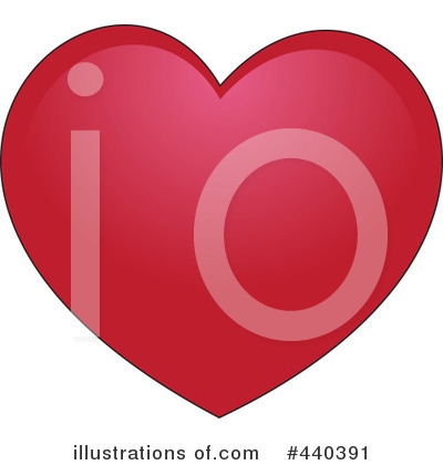 Royalty-Free (RF) Heart Clipart Illustration by Vitmary Rodriguez - Stock Sample #440391