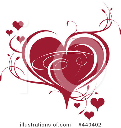 Floral Heart Clipart #440402 by Vitmary Rodriguez