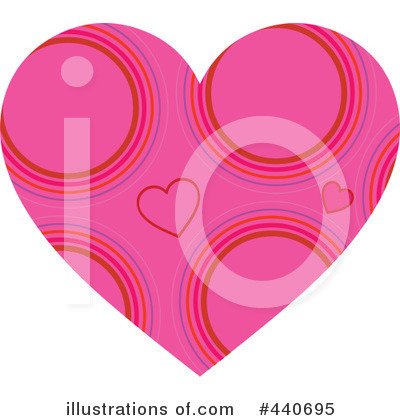 Royalty-Free (RF) Heart Clipart Illustration by Pushkin - Stock Sample #440695