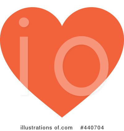Royalty-Free (RF) Heart Clipart Illustration by Pushkin - Stock Sample #440704