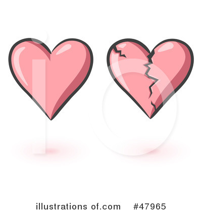 Royalty-Free (RF) Heart Clipart Illustration by Leo Blanchette - Stock Sample #47965