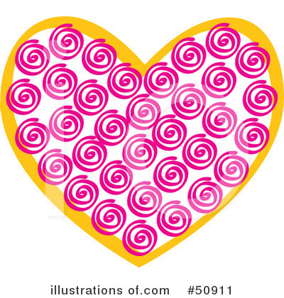 Royalty-Free (RF) Heart Clipart Illustration by Cherie Reve - Stock Sample #50911
