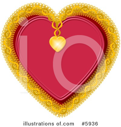 Royalty-Free (RF) Heart Clipart Illustration by djart - Stock Sample #5936