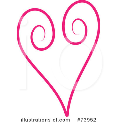 Royalty-Free (RF) Heart Clipart Illustration by Pams Clipart - Stock Sample #73952