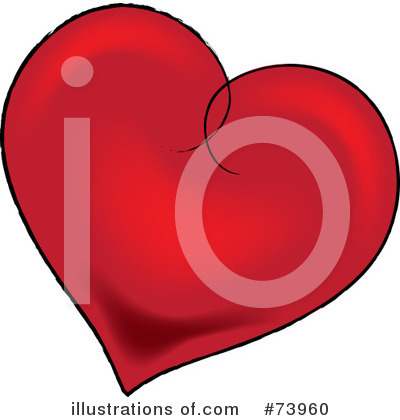 Royalty-Free (RF) Heart Clipart Illustration by Pams Clipart - Stock Sample #73960