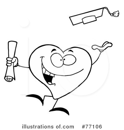 Royalty-Free (RF) Heart Clipart Illustration by Hit Toon - Stock Sample #77106
