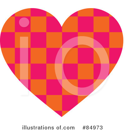 Royalty-Free (RF) Heart Clipart Illustration by Pushkin - Stock Sample #84973