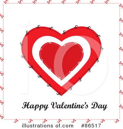 Royalty-Free (RF) Heart Clipart Illustration by Pams Clipart - Stock Sample #86517