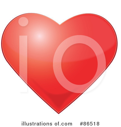 Royalty-Free (RF) Heart Clipart Illustration by Pams Clipart - Stock Sample #86518