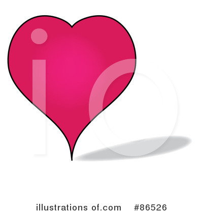 Royalty-Free (RF) Heart Clipart Illustration by Pams Clipart - Stock Sample #86526