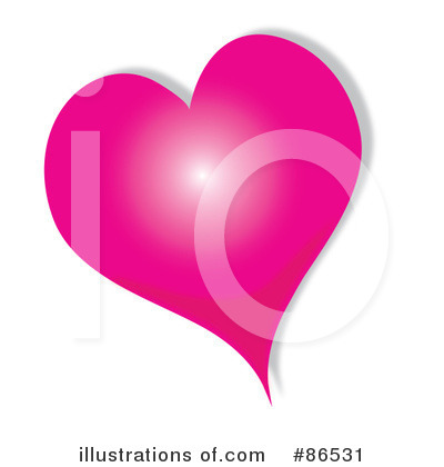 Royalty-Free (RF) Heart Clipart Illustration by Pams Clipart - Stock Sample #86531