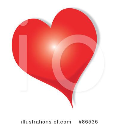 Royalty-Free (RF) Heart Clipart Illustration by Pams Clipart - Stock Sample #86536