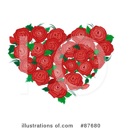 Red Rose Clipart #87680 by BNP Design Studio