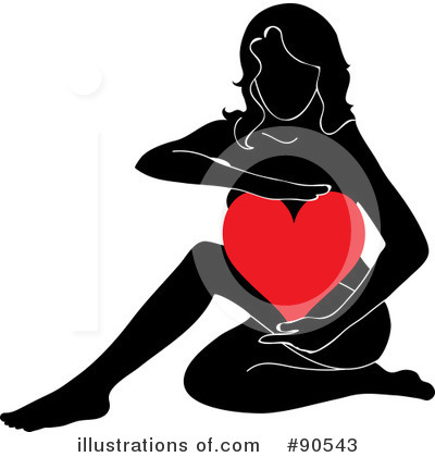 Royalty-Free (RF) Heart Clipart Illustration by Rosie Piter - Stock Sample #90543