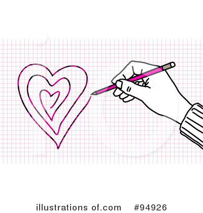 Royalty-Free (RF) Heart Clipart Illustration by NL shop - Stock Sample #94926