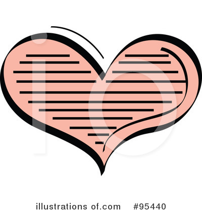 Royalty-Free (RF) Heart Clipart Illustration by Andy Nortnik - Stock Sample #95440
