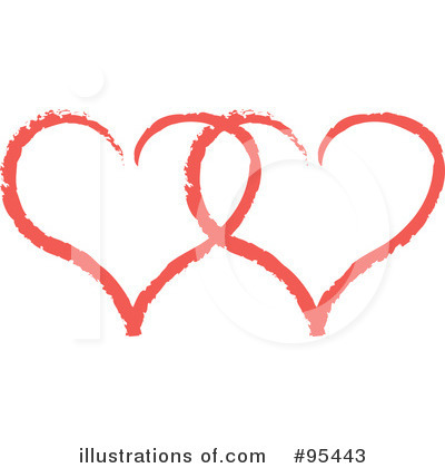 Royalty-Free (RF) Heart Clipart Illustration by Andy Nortnik - Stock Sample #95443