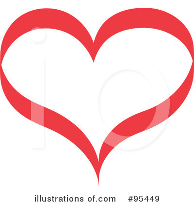 Royalty-Free (RF) Heart Clipart Illustration by Andy Nortnik - Stock Sample #95449