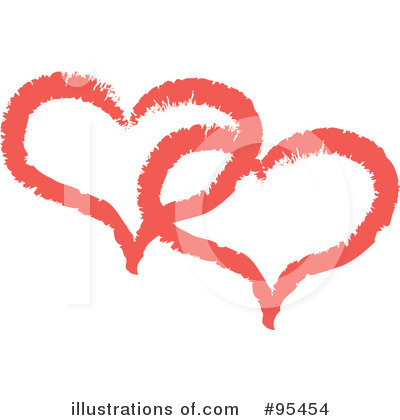 Royalty-Free (RF) Heart Clipart Illustration by Andy Nortnik - Stock Sample #95454