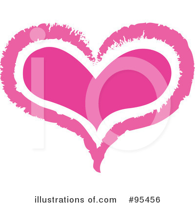 Royalty-Free (RF) Heart Clipart Illustration by Andy Nortnik - Stock Sample #95456