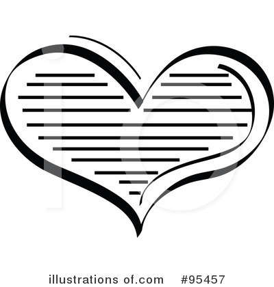 Royalty-Free (RF) Heart Clipart Illustration by Andy Nortnik - Stock Sample #95457