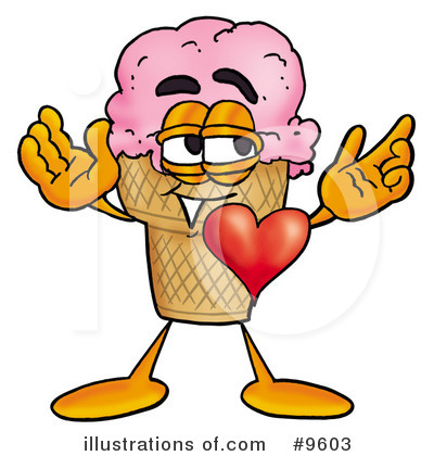 Royalty-Free (RF) Heart Clipart Illustration by Mascot Junction - Stock Sample #9603
