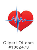 Heartbeat Clipart #1062473 by Vector Tradition SM