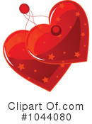 Hearts Clipart #1044080 by Pushkin