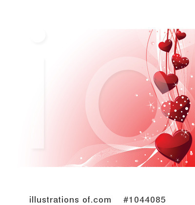 Royalty-Free (RF) Hearts Clipart Illustration by Pushkin - Stock Sample #1044085