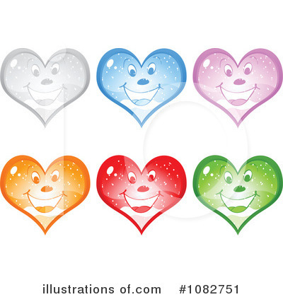 Royalty-Free (RF) Hearts Clipart Illustration by Andrei Marincas - Stock Sample #1082751