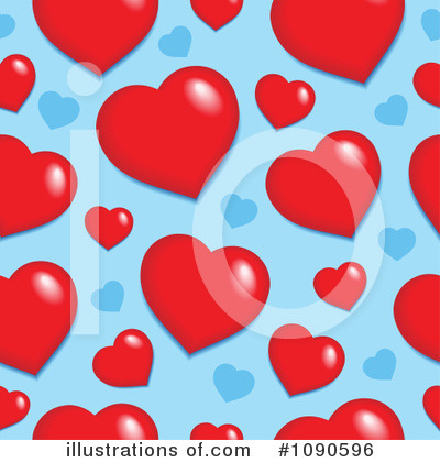 Royalty-Free (RF) Hearts Clipart Illustration by visekart - Stock Sample #1090596