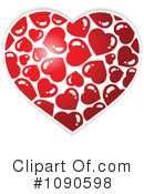 Hearts Clipart #1090598 by visekart