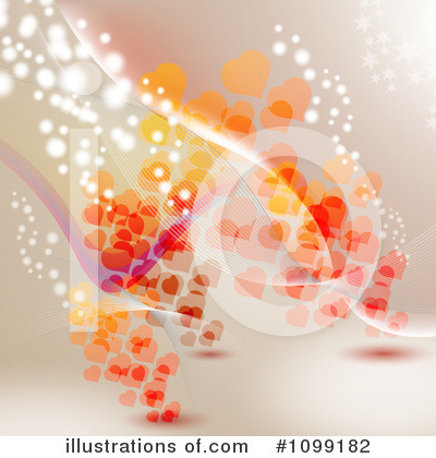 Royalty-Free (RF) Hearts Clipart Illustration by merlinul - Stock Sample #1099182
