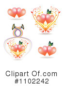 Hearts Clipart #1102242 by merlinul