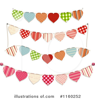 Royalty-Free (RF) Hearts Clipart Illustration by elaineitalia - Stock Sample #1160252